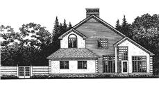 Main image for house plan # 21030