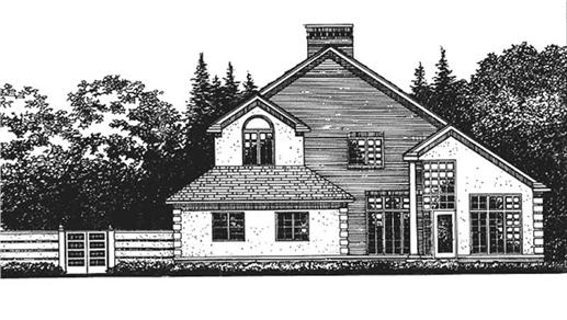 Main image for house plan # 21030