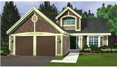 Main image for house plan # 21038