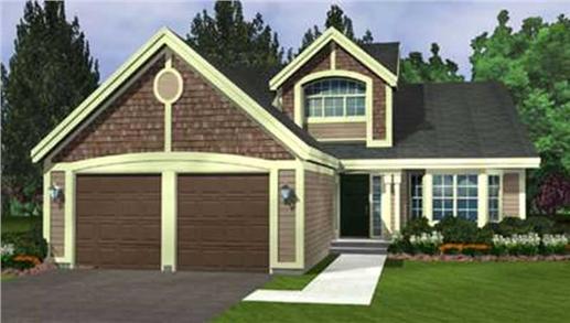 Main image for house plan # 21038