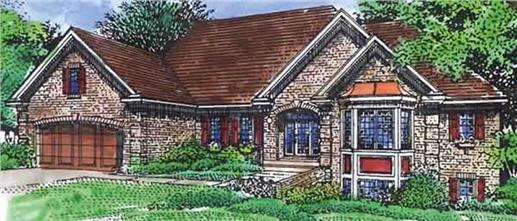 Main image for house plan # 20832