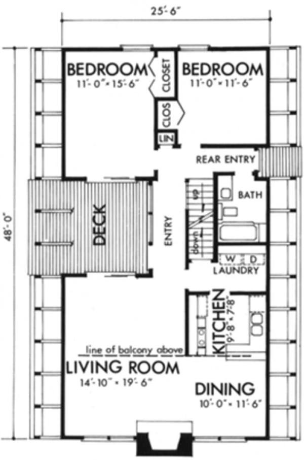 Floor Plan First Story