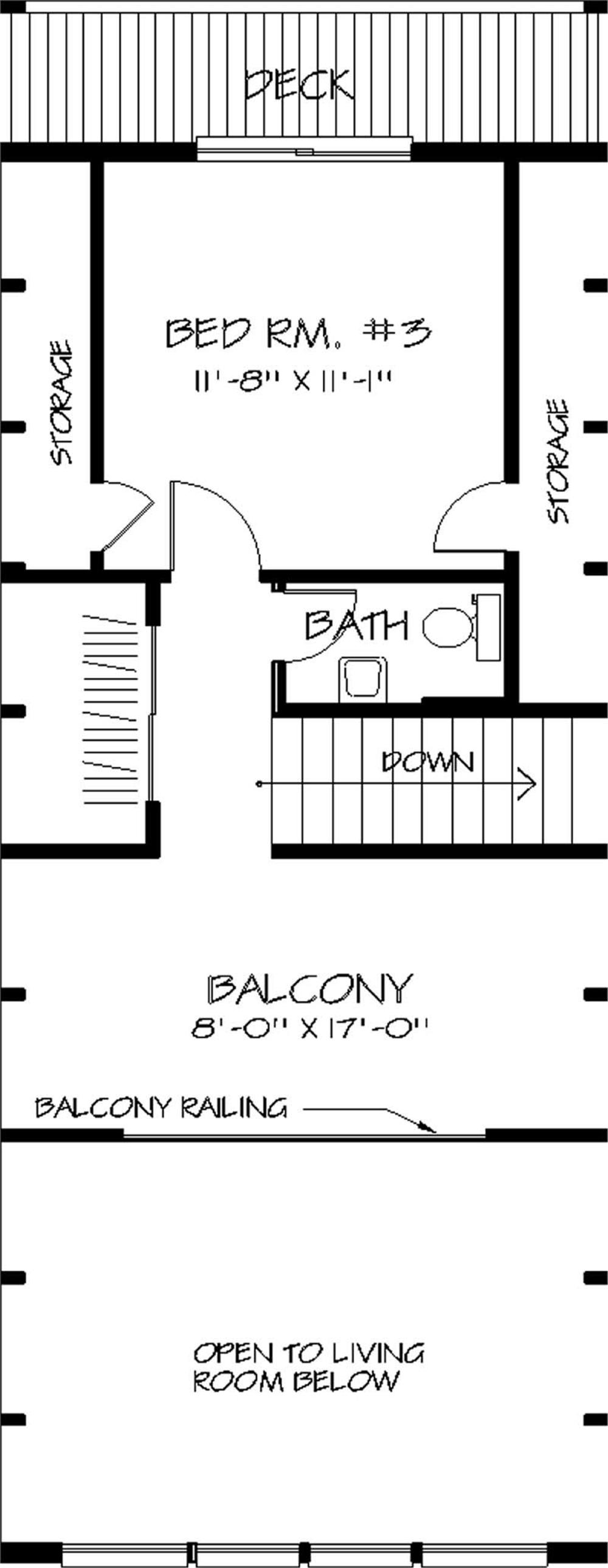 Floor Plan Second Story