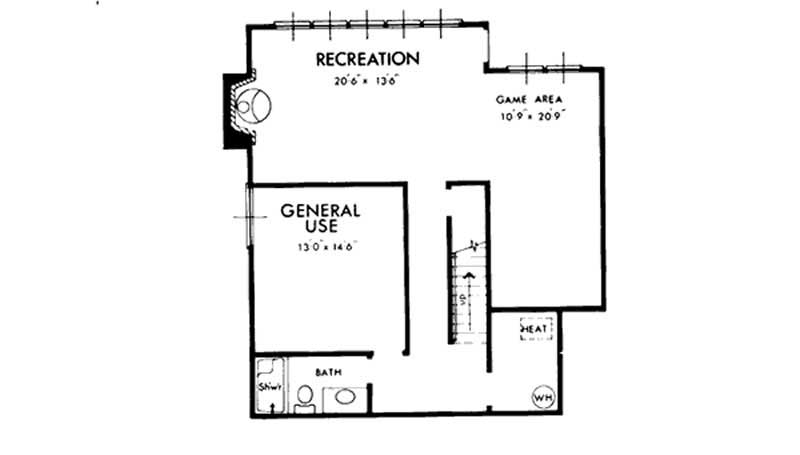House Floor Plan Basement