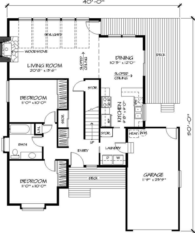 House Floor Plans First Story