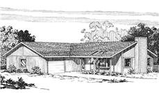 Front View of these home plans