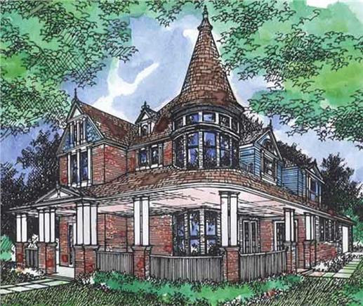 Main image for house plan # 21297
