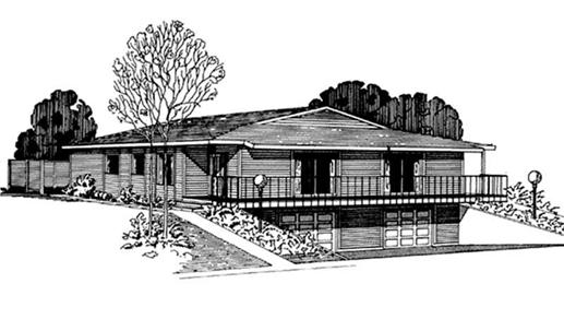 Main image for house plan # 21261