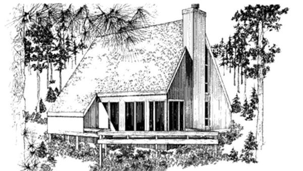 Main image for house plan # 21515