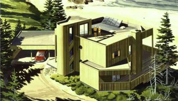 Color Rendering of these house plans