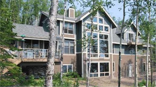 This image is a color photo of these Craftsman House Plans.