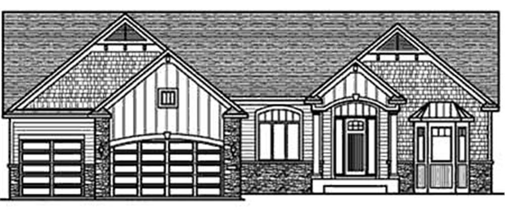 Home Plan Front Elevation