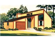 Color Rendering for house plan LS-H-917-1A