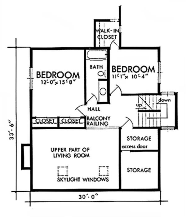 Floor Plan Second Story
