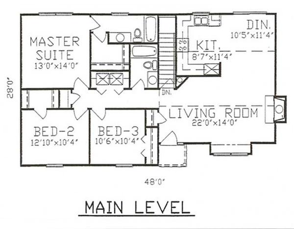 Floor Plan First Story