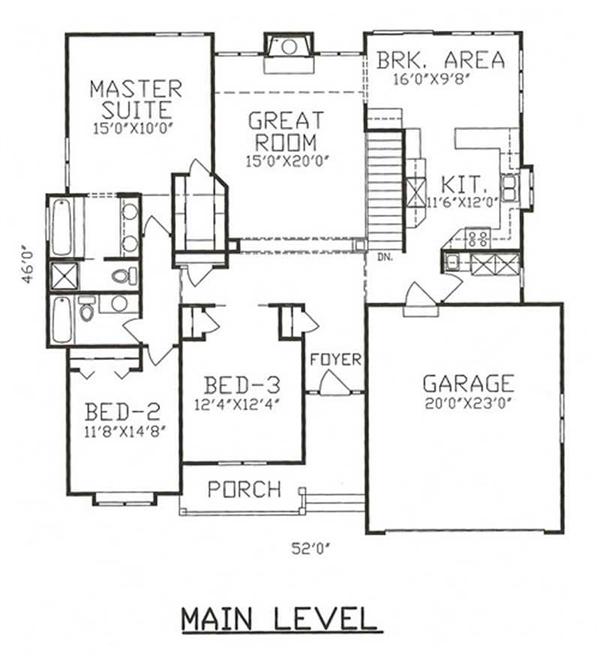 Floor Plan First Story