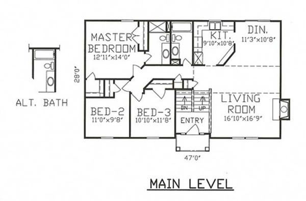 Floor Plan First Story