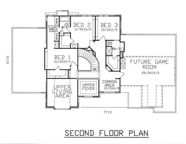 Floor Plan Second Story