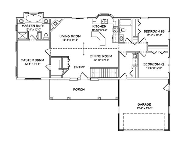 Floor Plan First Story