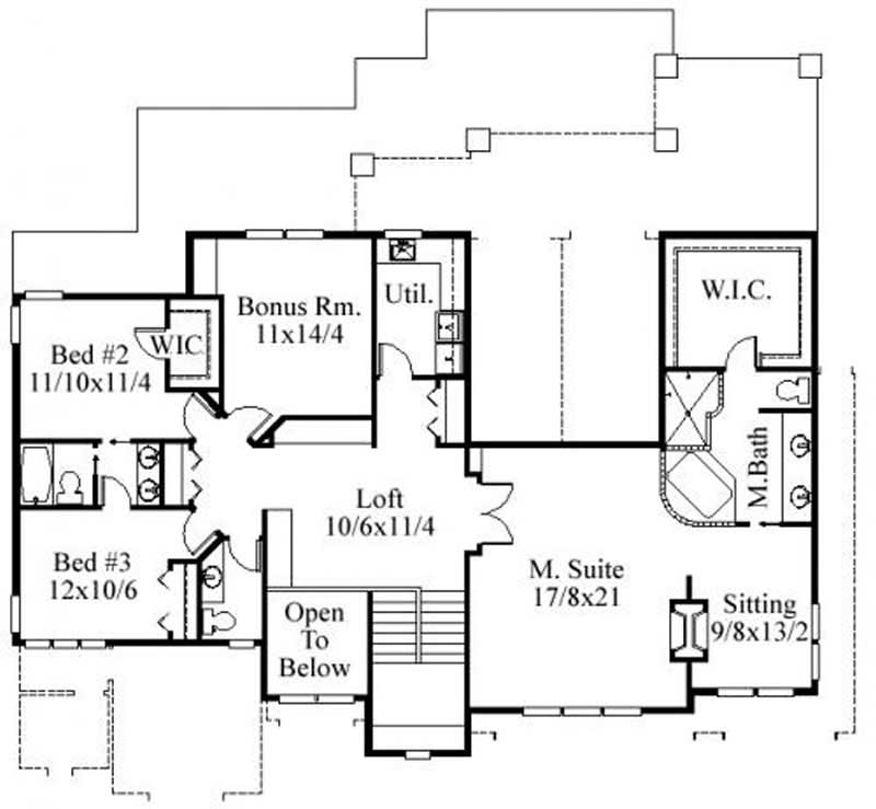 This image shows the master suite.