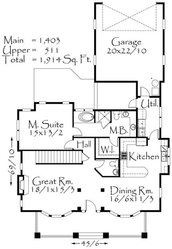 Floor Plan First Story