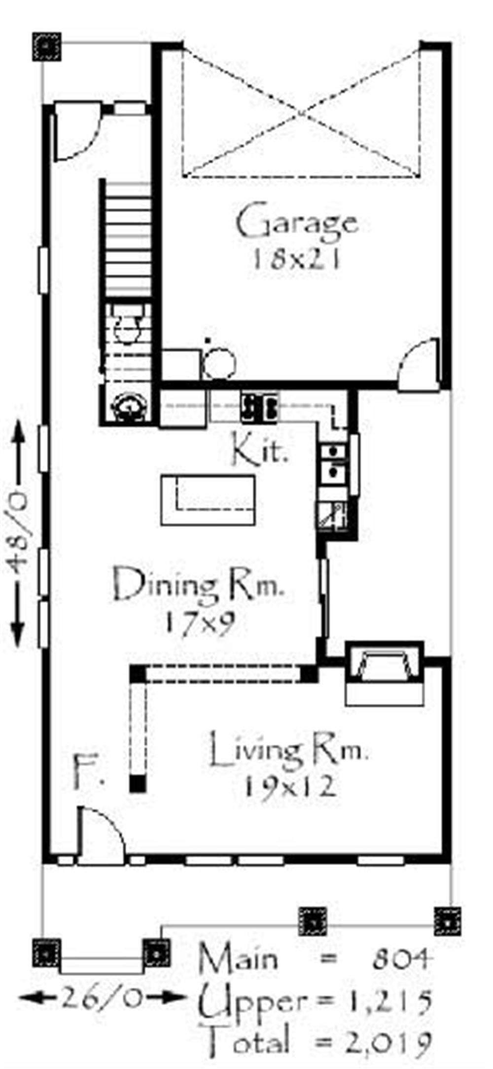 Floor Plan First Story