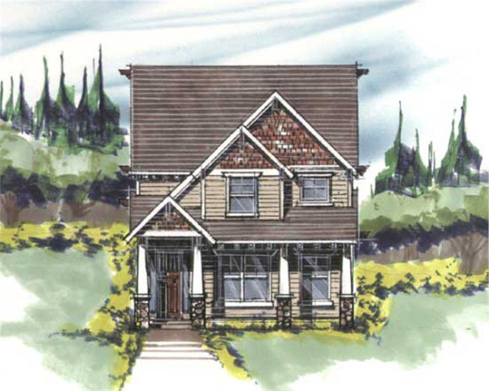 Home Plan Front Elevation