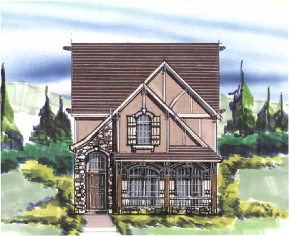 Home Plan Front Elevation