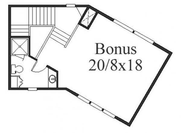 This image shows the bonus room.