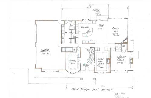 Floor Plan First Story