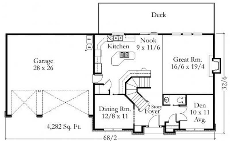 This image shows the living and dining areas.