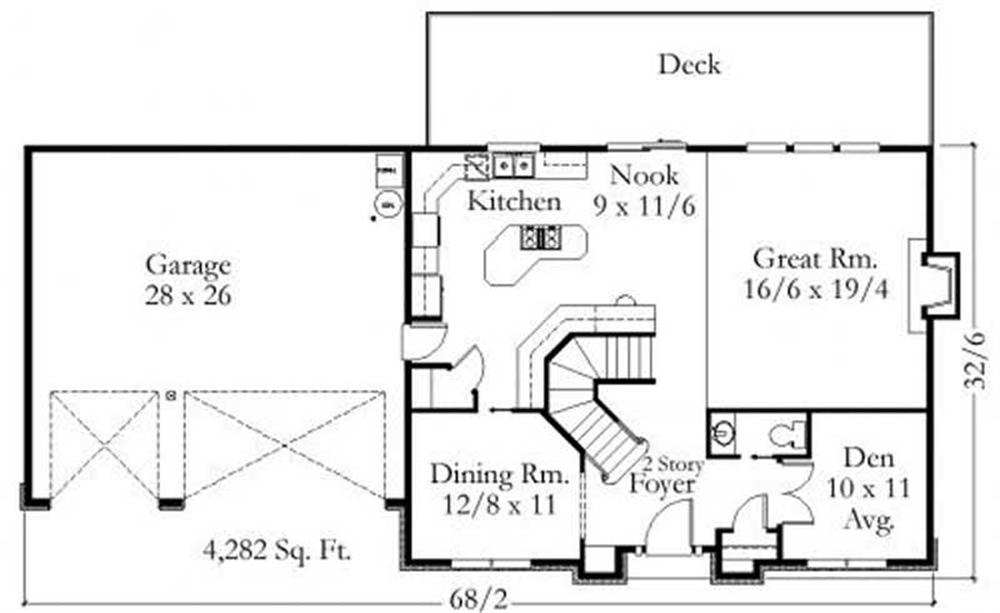 This image shows the living and dining areas.