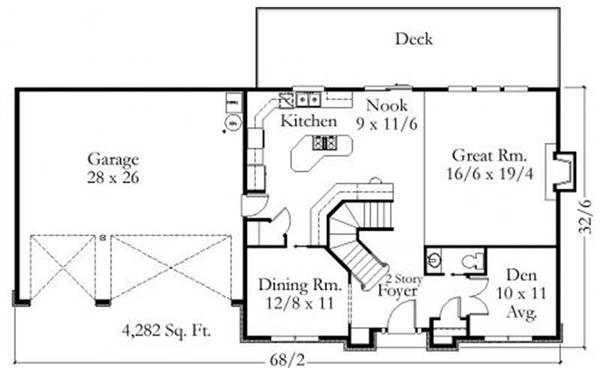 This image shows the living and dining areas.
