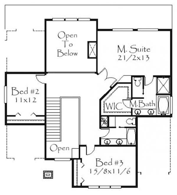 This image shows the master suite.