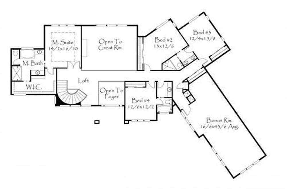 This image shows the master suite.