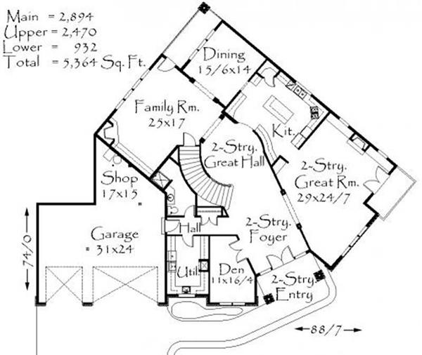This image shows the living and dining areas.