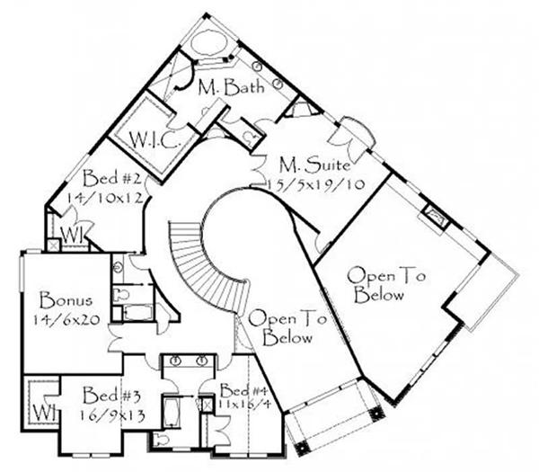 This image shows the master suite.