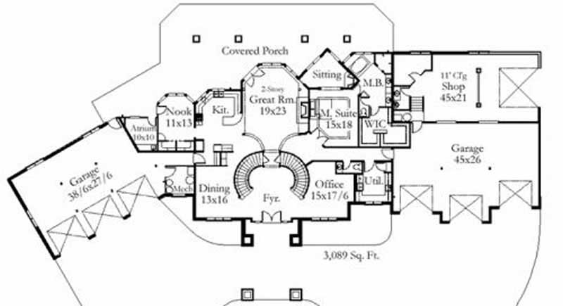This image shows the living and dining areas.