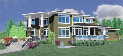 Main image for house plan # 16735