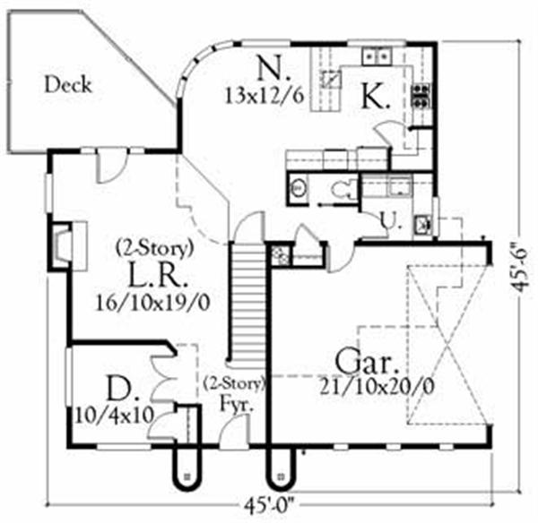 Floor Plan First Story