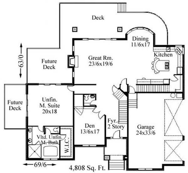 This image shows the living and dining areas.