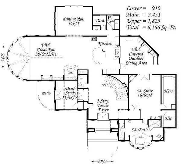 Floor Plan First Story