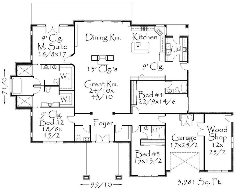 Floor Plan First Story