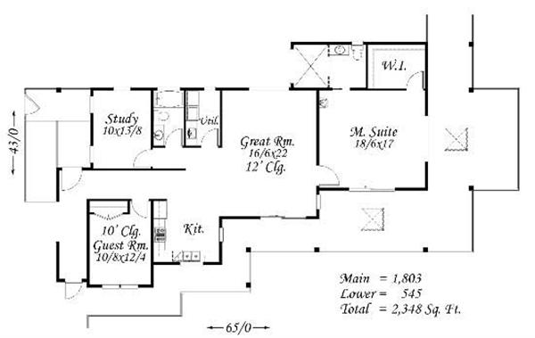 Floor Plan First Story