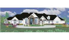 Main image for house plan # 16738