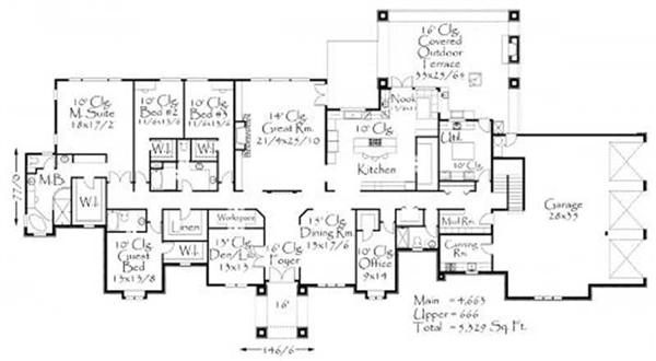 This image shows the living and dining areas.