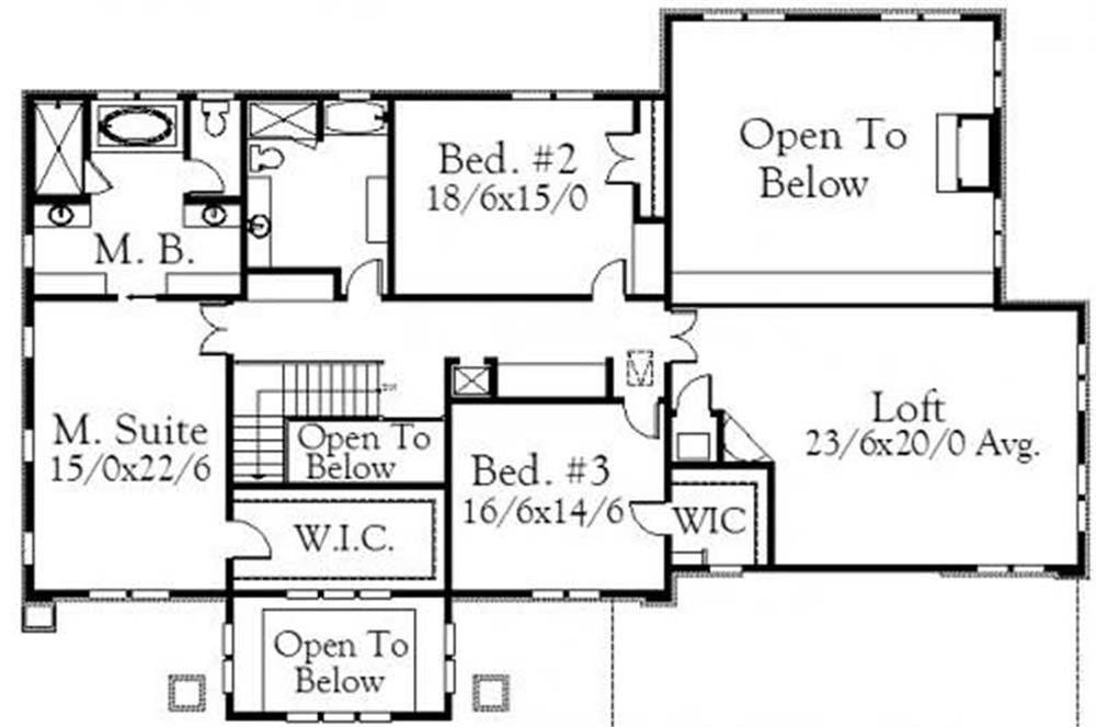 This image shows the master suite.