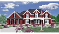 Main image for luxury house plans # 16740