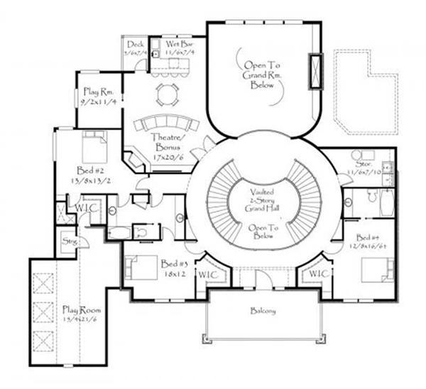 This image shows the theater/bonus room.