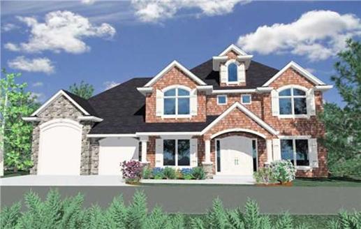 Main image for house plan # 16722